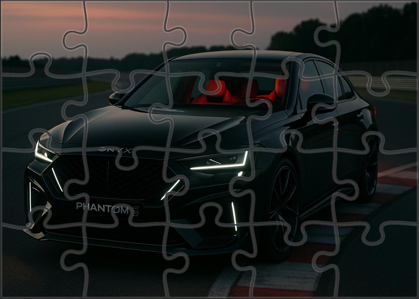 Onyx Phantom S Sleek Supercar With Twin-turbo V8 20 Piece Puzzle