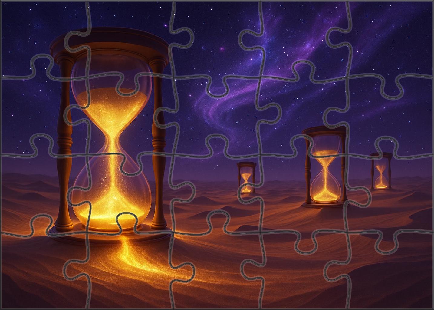 The Hourglass Abyss 500 Piece Puzzle