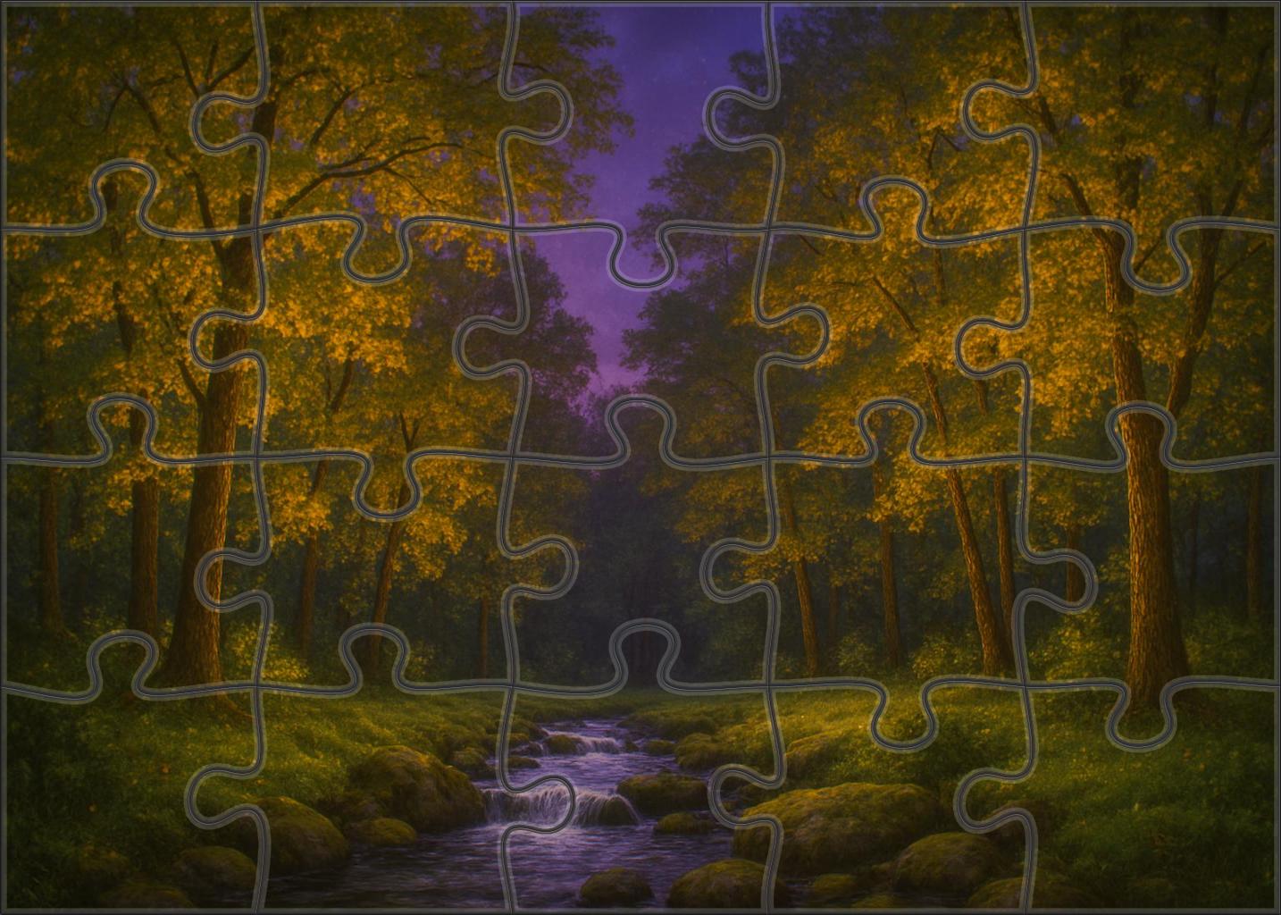 Twilight Forest Glade 200 Piece Puzzle