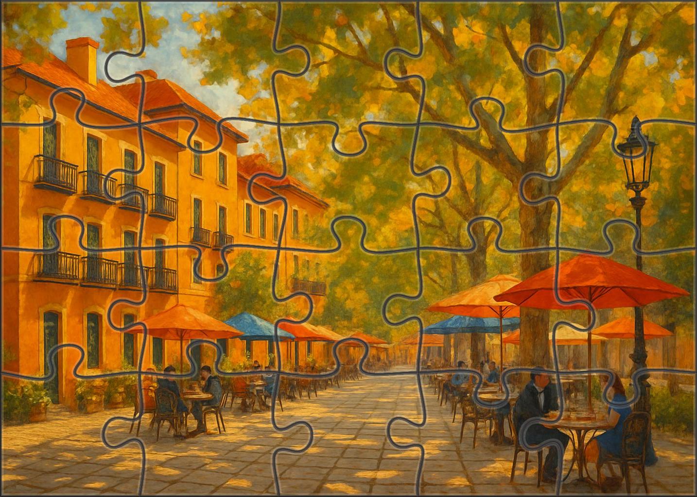 Saffron Boulevard 200 Piece Puzzle