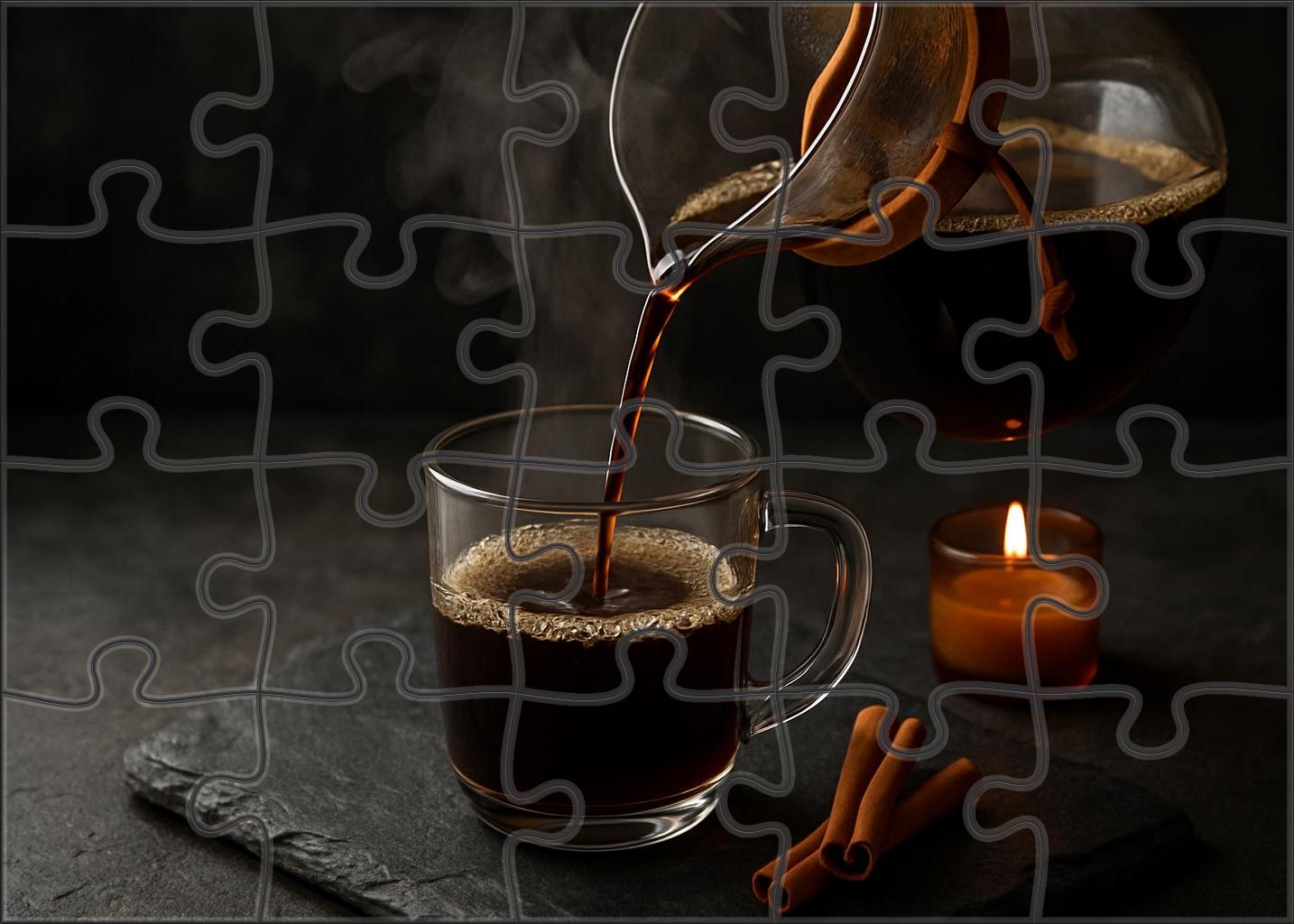 Evening Ember Roast Puzzle For Kids