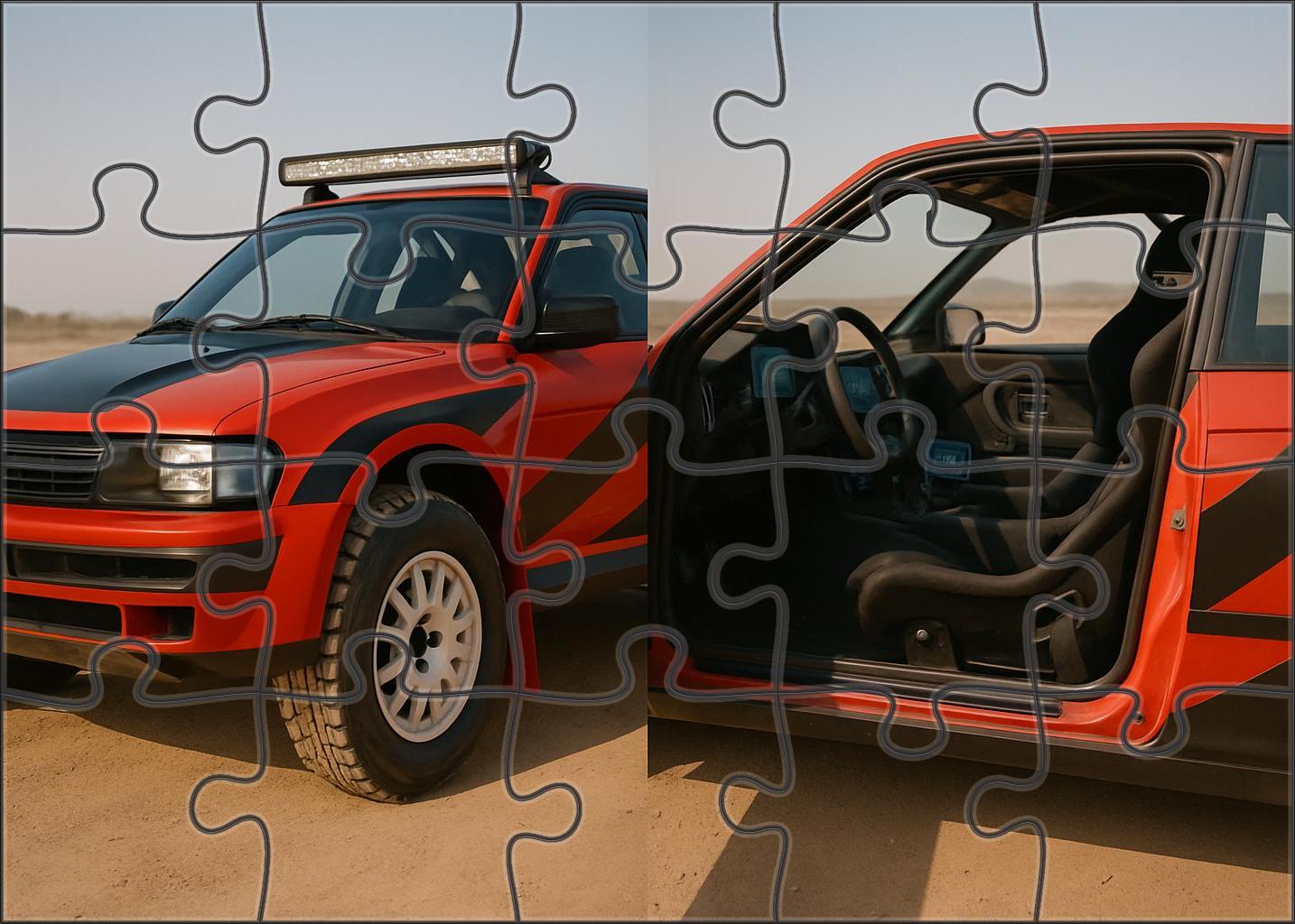 Thunderbolt Xr Rally Edition Mini Puzzle