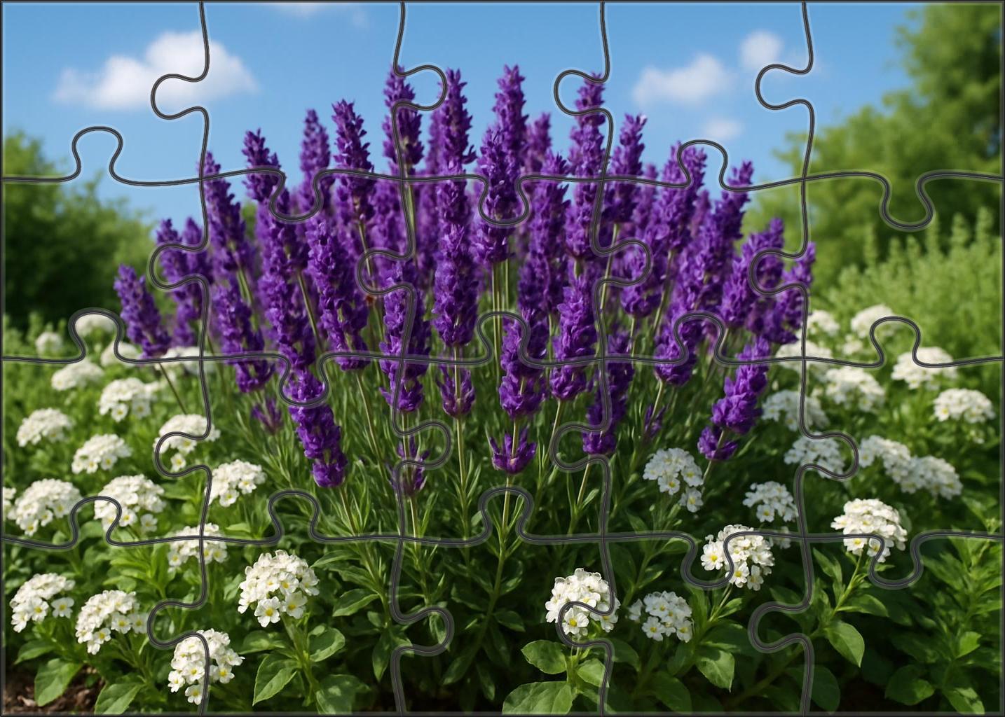 Midsummer Lavender Sanctuary 100 Piece Puzzle