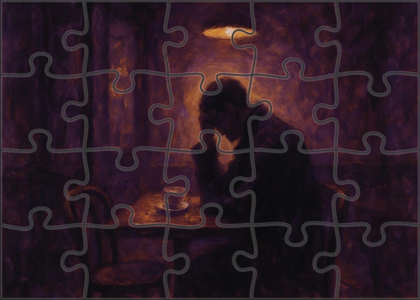 Serenade Of Shadows Large Format Puzzle