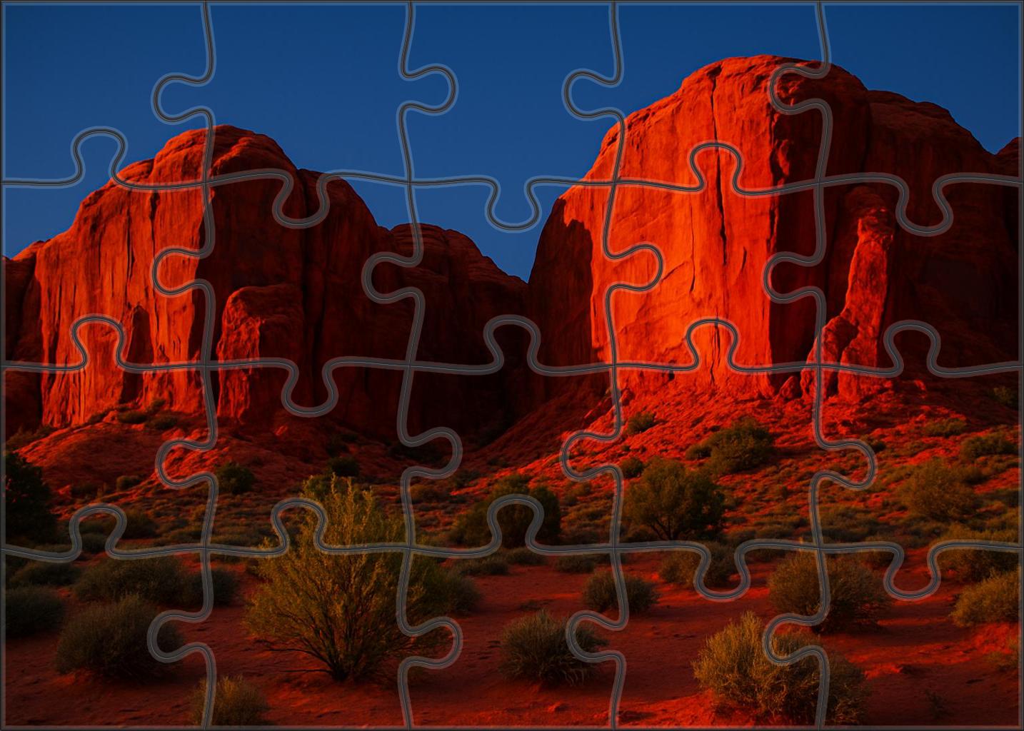 Sunfire Desert Bluff Easy Puzzles