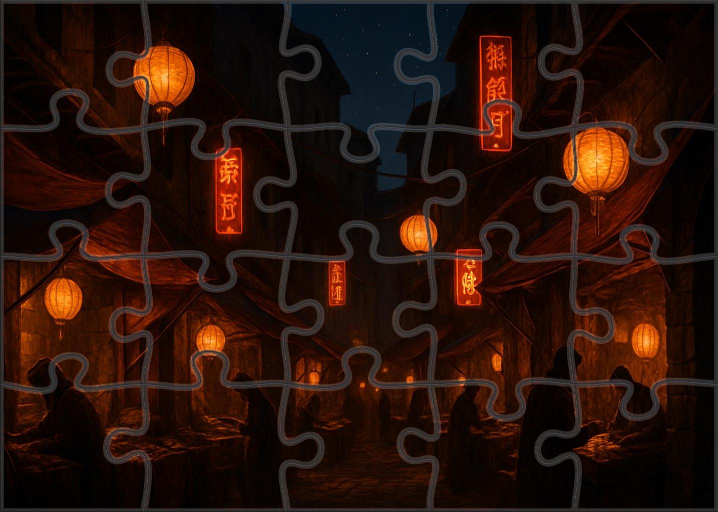 Midnight Market Labyrinth Mini Puzzle
