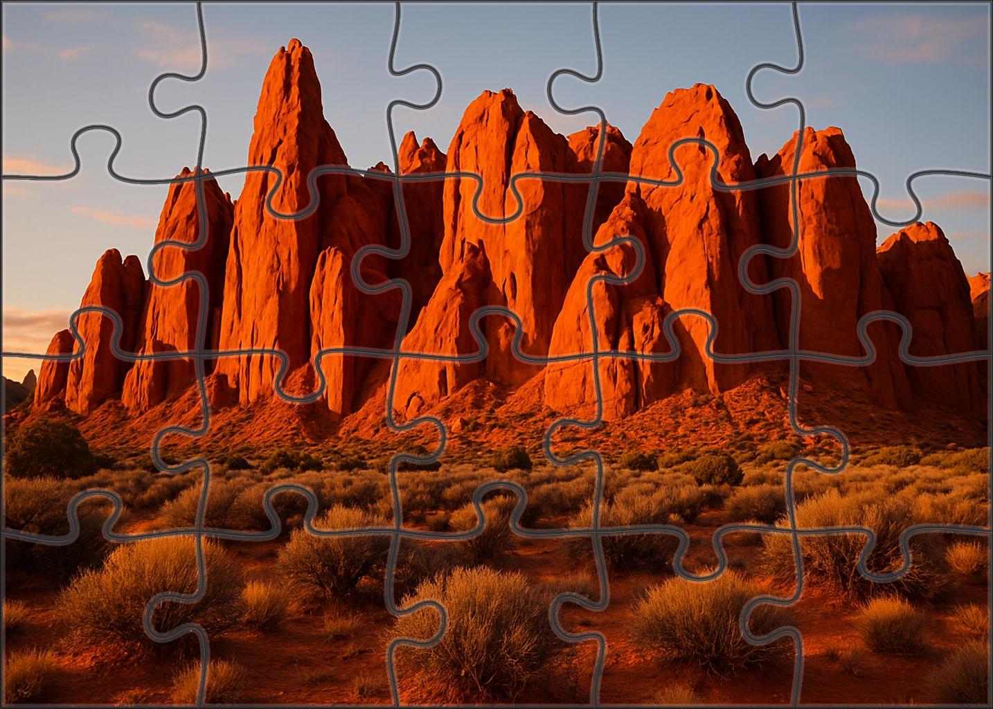 Copper Ridge Escarpment 500 Piece Puzzle