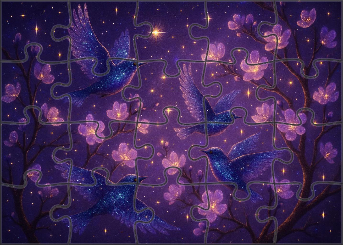 Starlight Aviary 50 Piece Puzzle