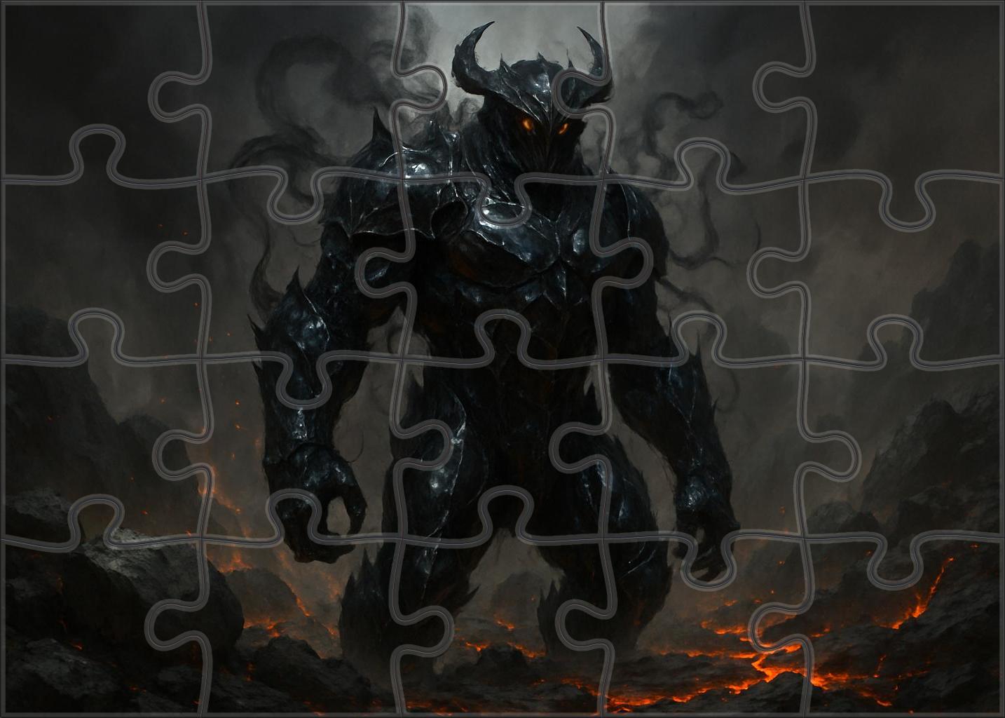 Obsidian Harbinger 100 Piece Puzzle