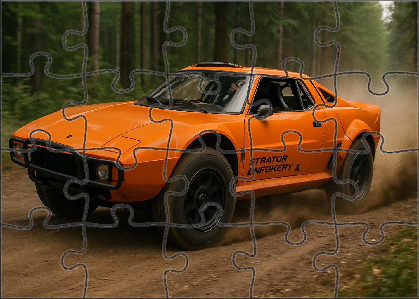 Stratos Enforcer X Turbocharged Rally Warrior Puzzle For Kids