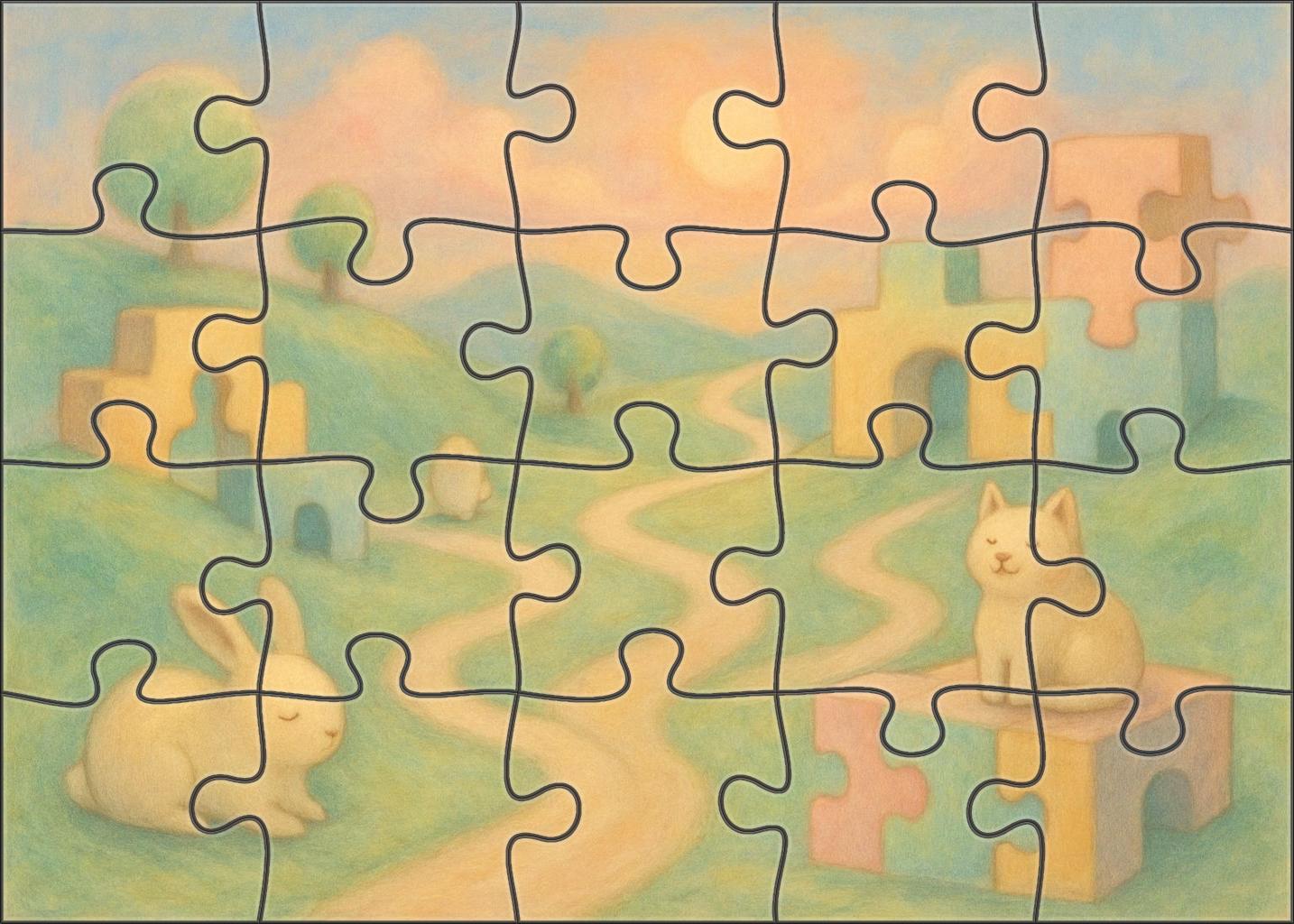 Indie Puzzle Adventure Thought-provoking Journeys Through Handcrafted Worlds Custom Jigsaw Puzzle