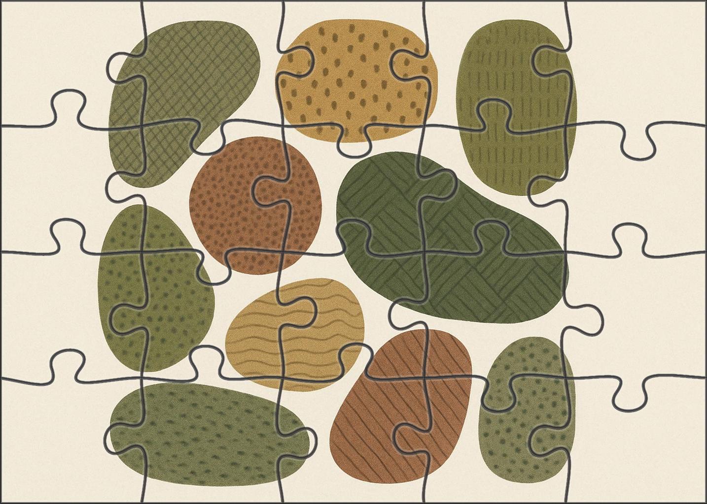 Textured Biome Classification Chart Premium Puzzle Pieces