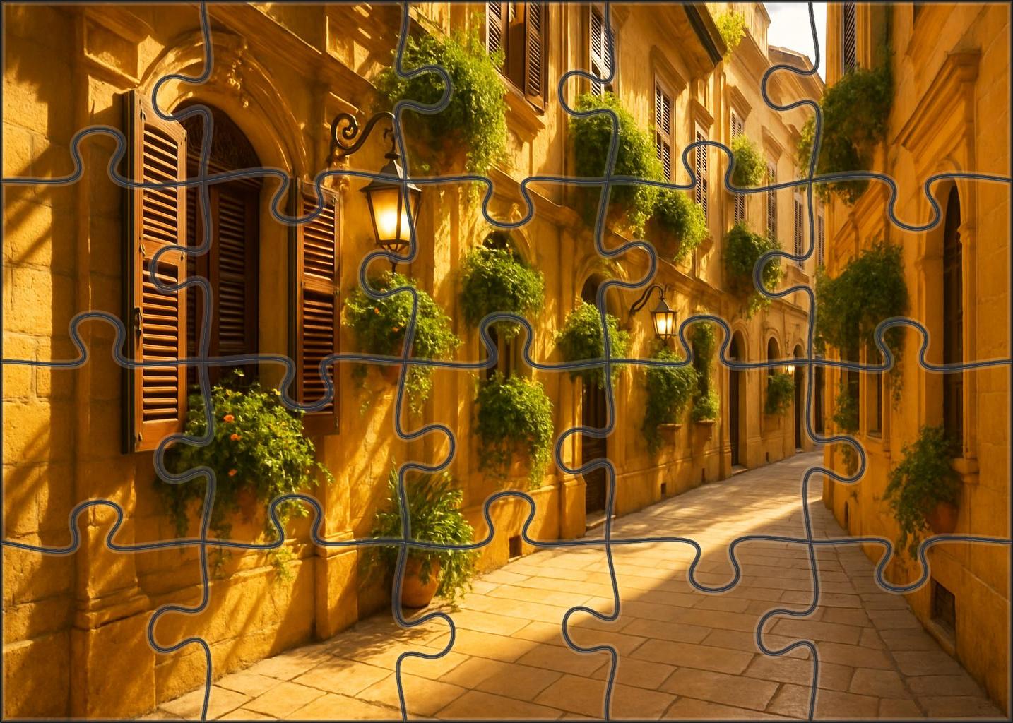 Golden Horizon Walk 200 Piece Puzzle