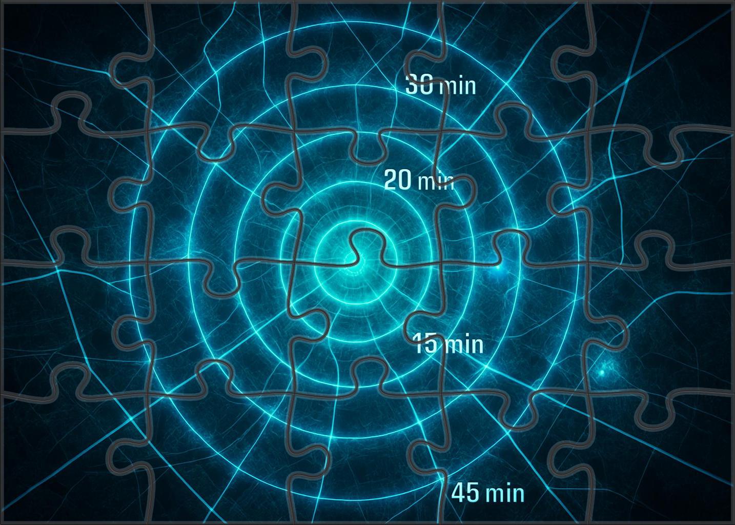 Radial Isochrone Network Mini Puzzle
