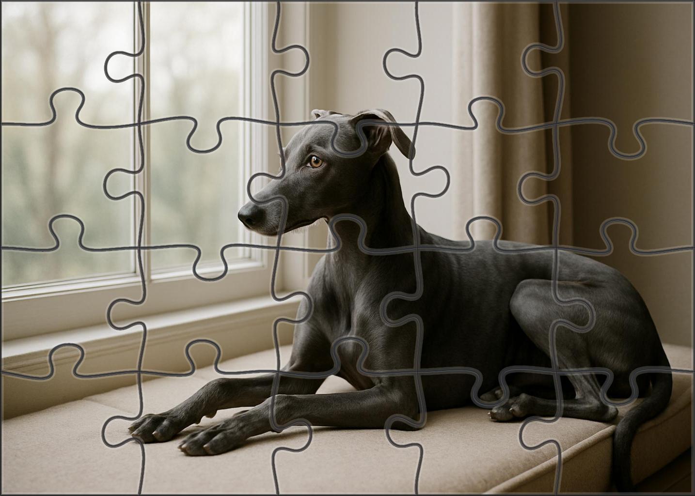 Slate Blue Puzzle Challenge