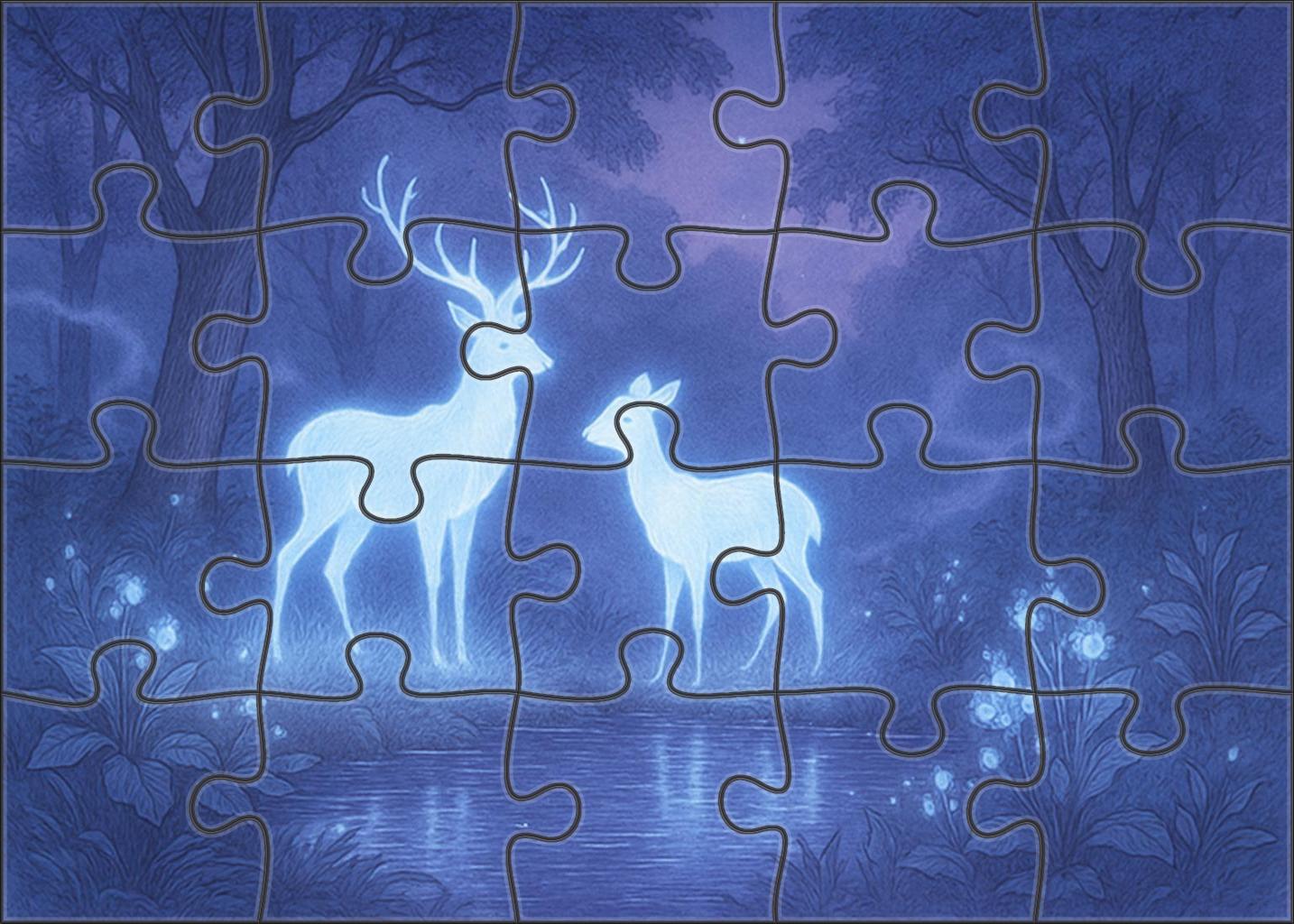Veil Of The Enchanted Twilight Glade Mini Puzzle