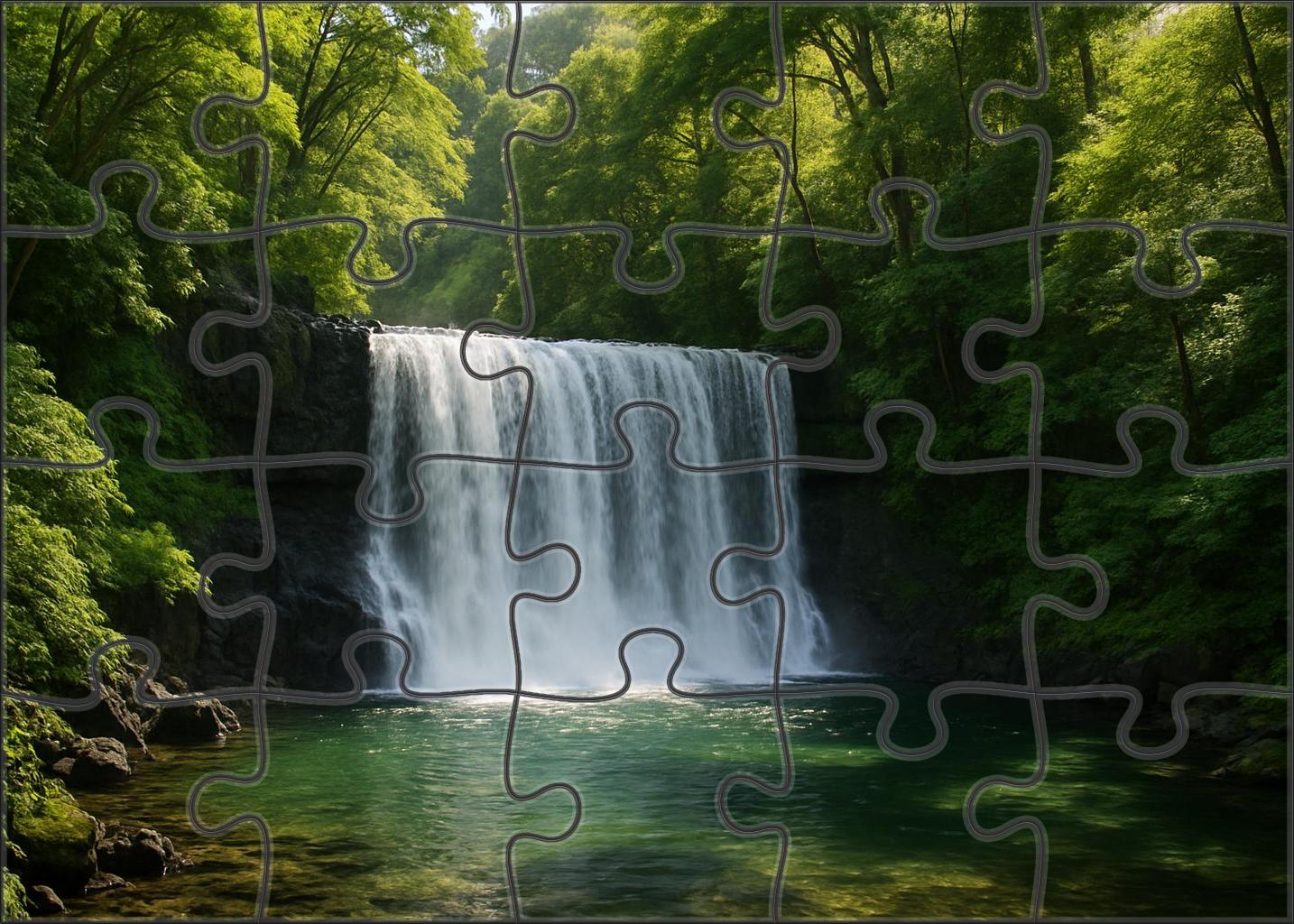 Obsidian Veil Plunge Family Puzzles