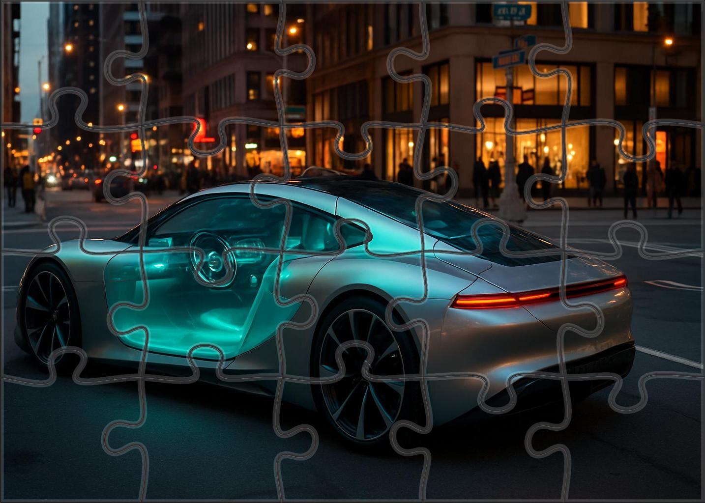 Luna Mirage Conceptual Urban Commuter With Ai Integration Family Puzzles