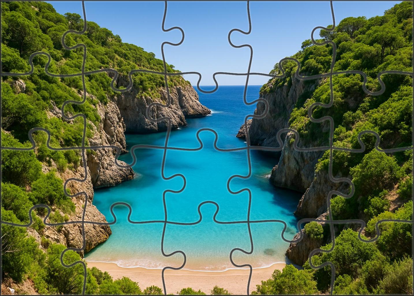 Azure Cove Sanctuary 500 Piece Puzzle