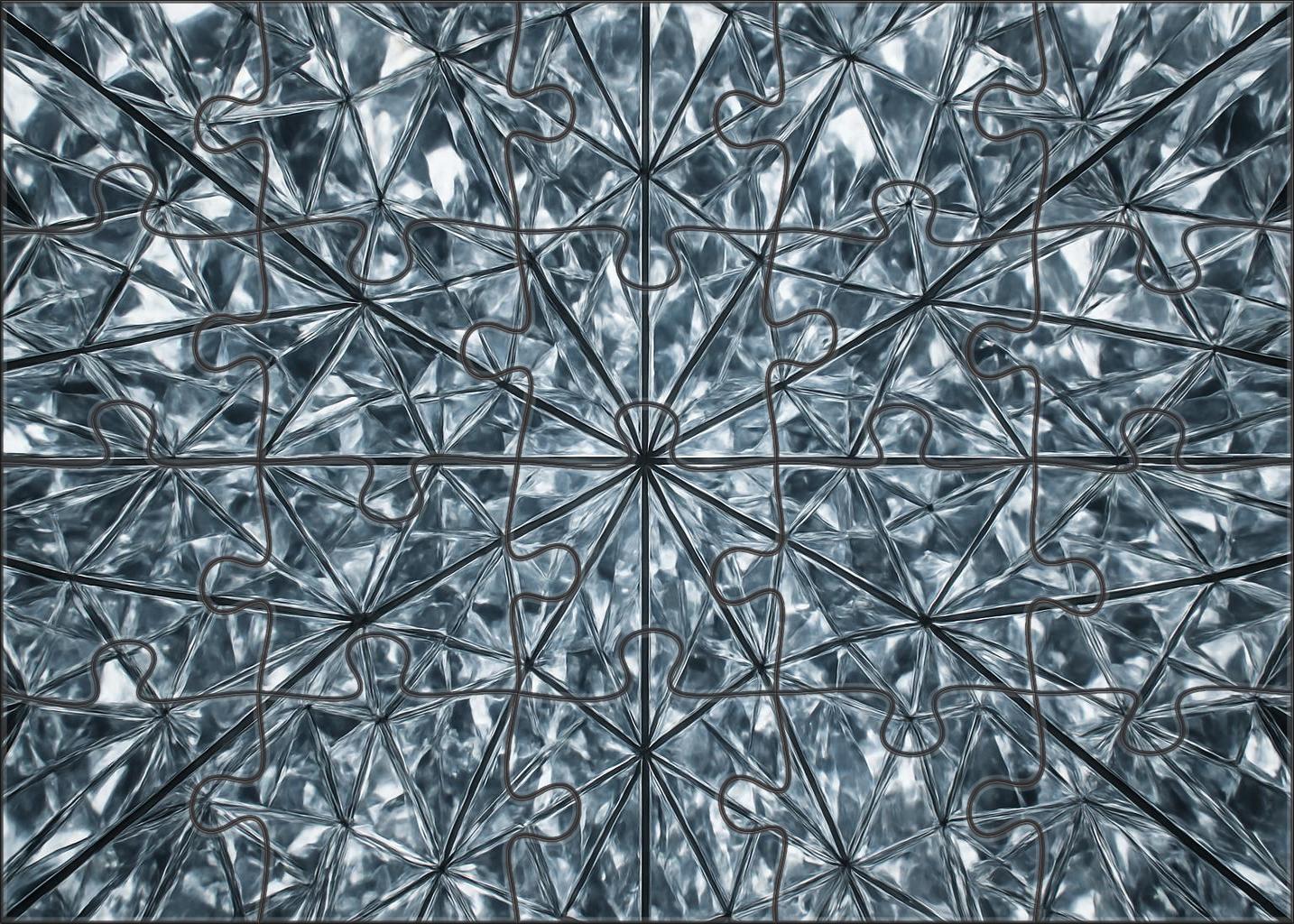 Veil Of Infinite Reflections 1000 Piece Puzzle