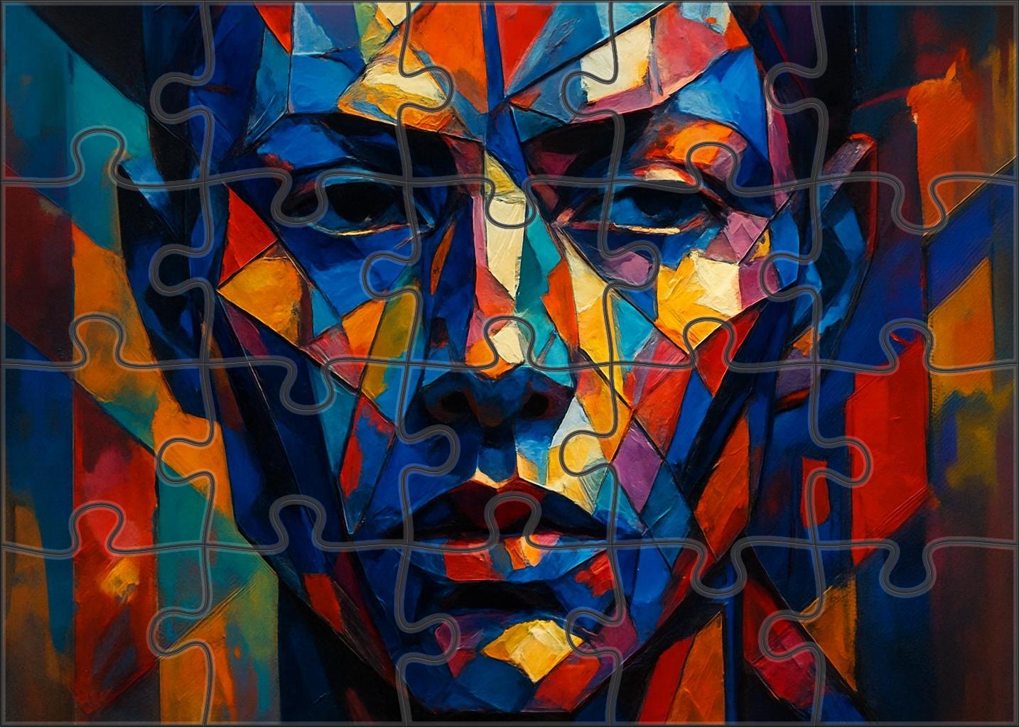 Faces Of Modernity Premium Puzzle Pieces