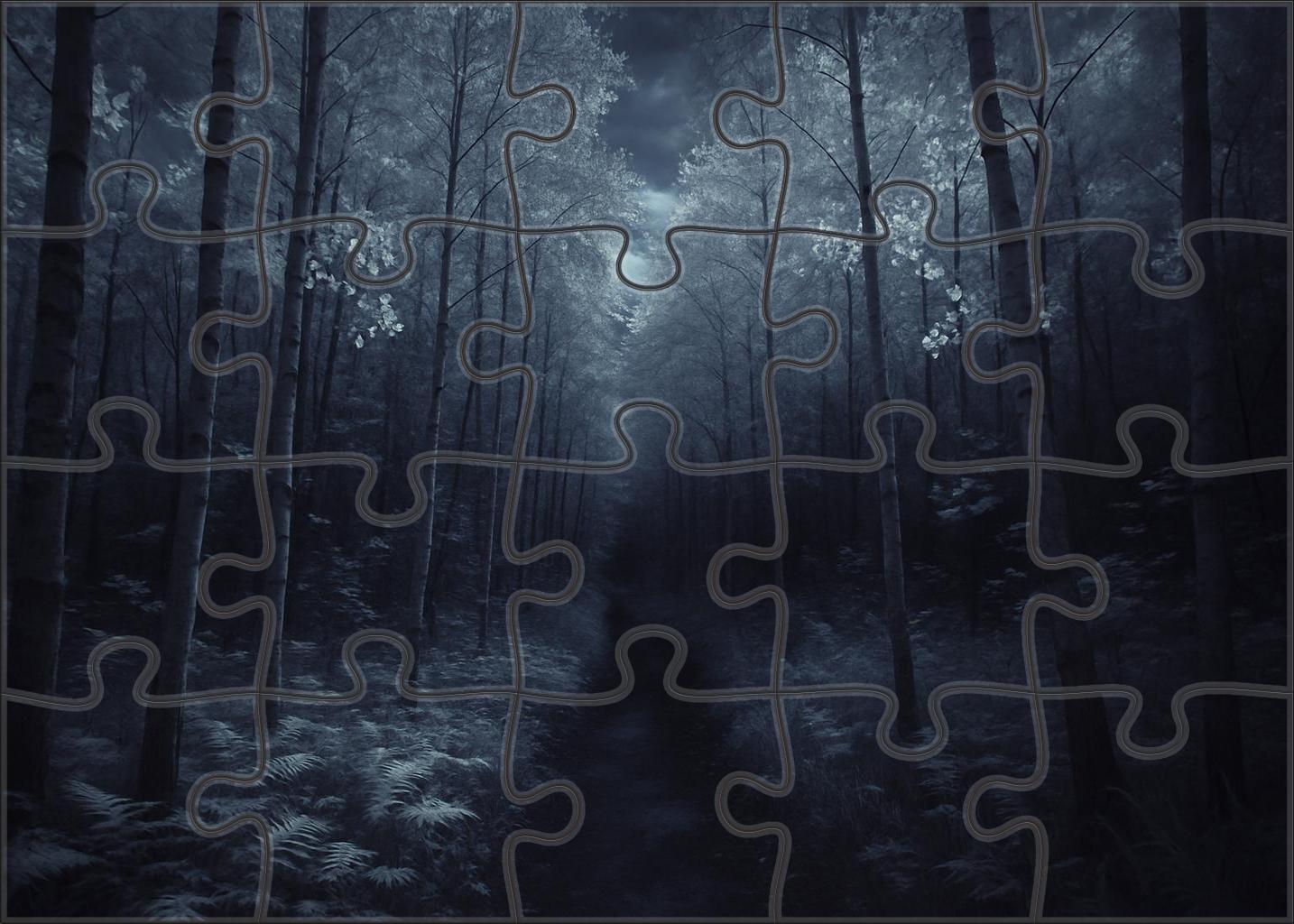 Silverleaf Twilight Corridor Large Format Puzzle