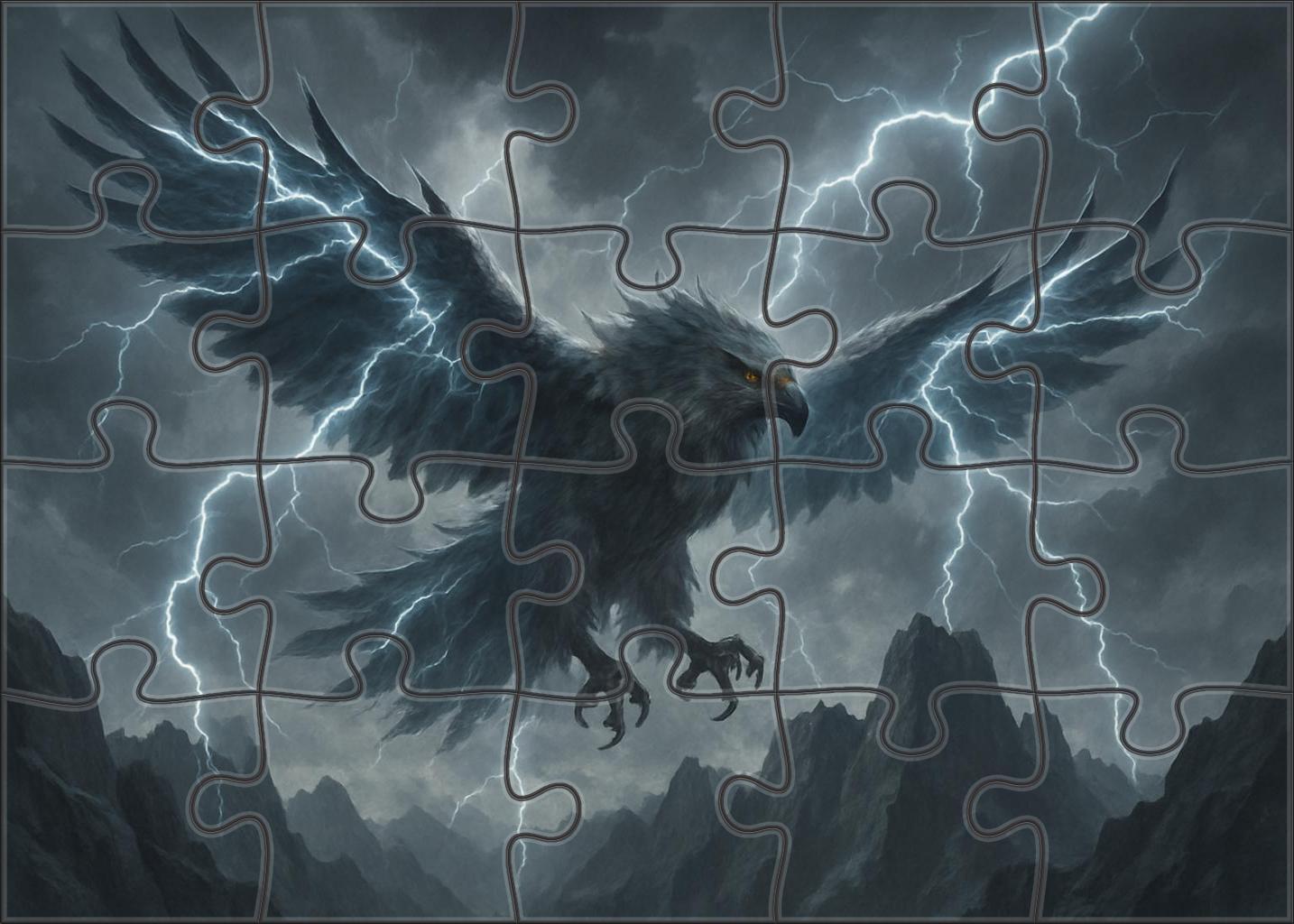 Stormweaver Rocling Skyborn Harbinger Of Tempests Puzzle For Adults