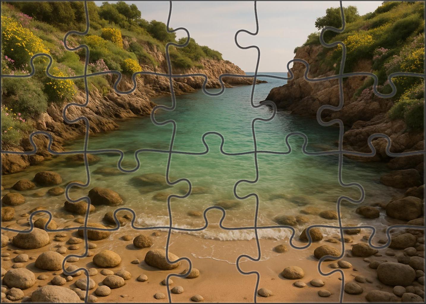 Emerald Tide Cove Mini Puzzle
