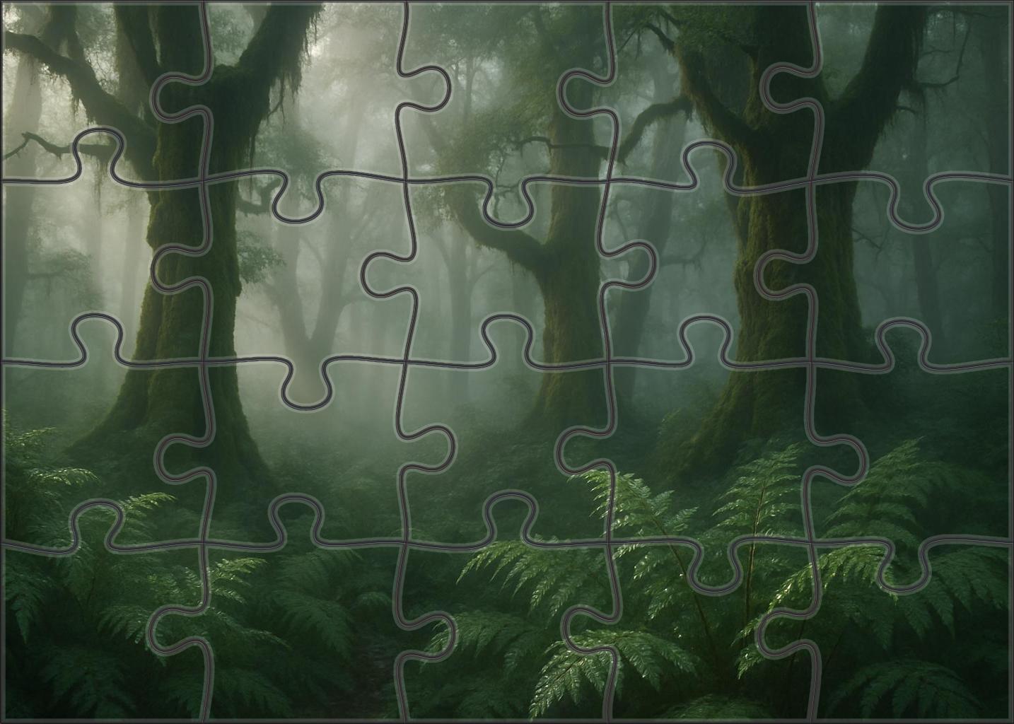 Mistwood Rainforest Glade Puzzle For Kids