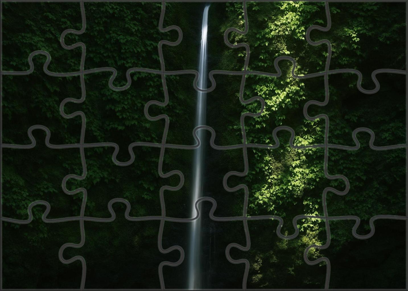 Verdant Ribbon Drop 300 Piece Puzzle