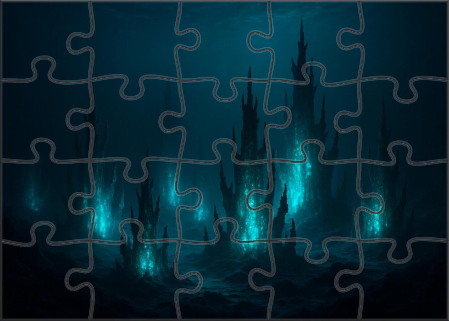 The Coral Cathedral Of Shadows Puzzle For Adults