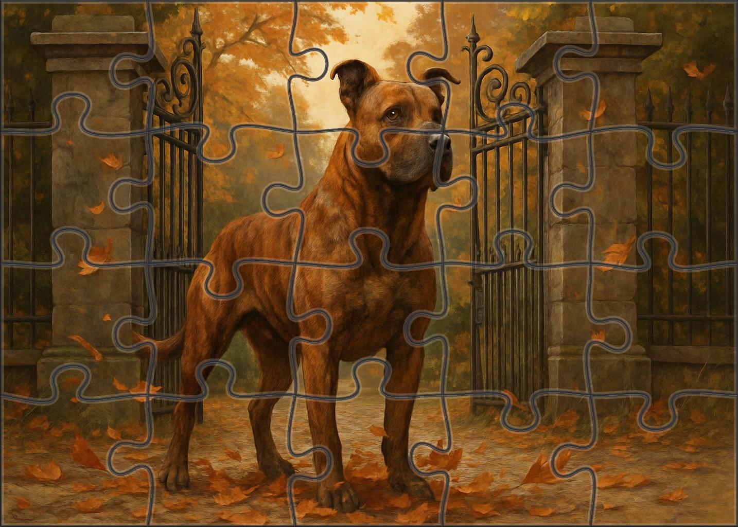 Rust Bark Puzzle For Kids