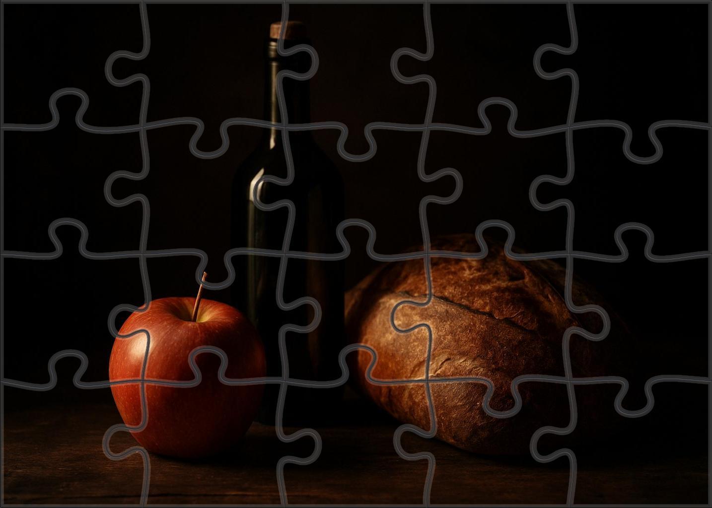 Chiaroscuro Still Life Mini Puzzle