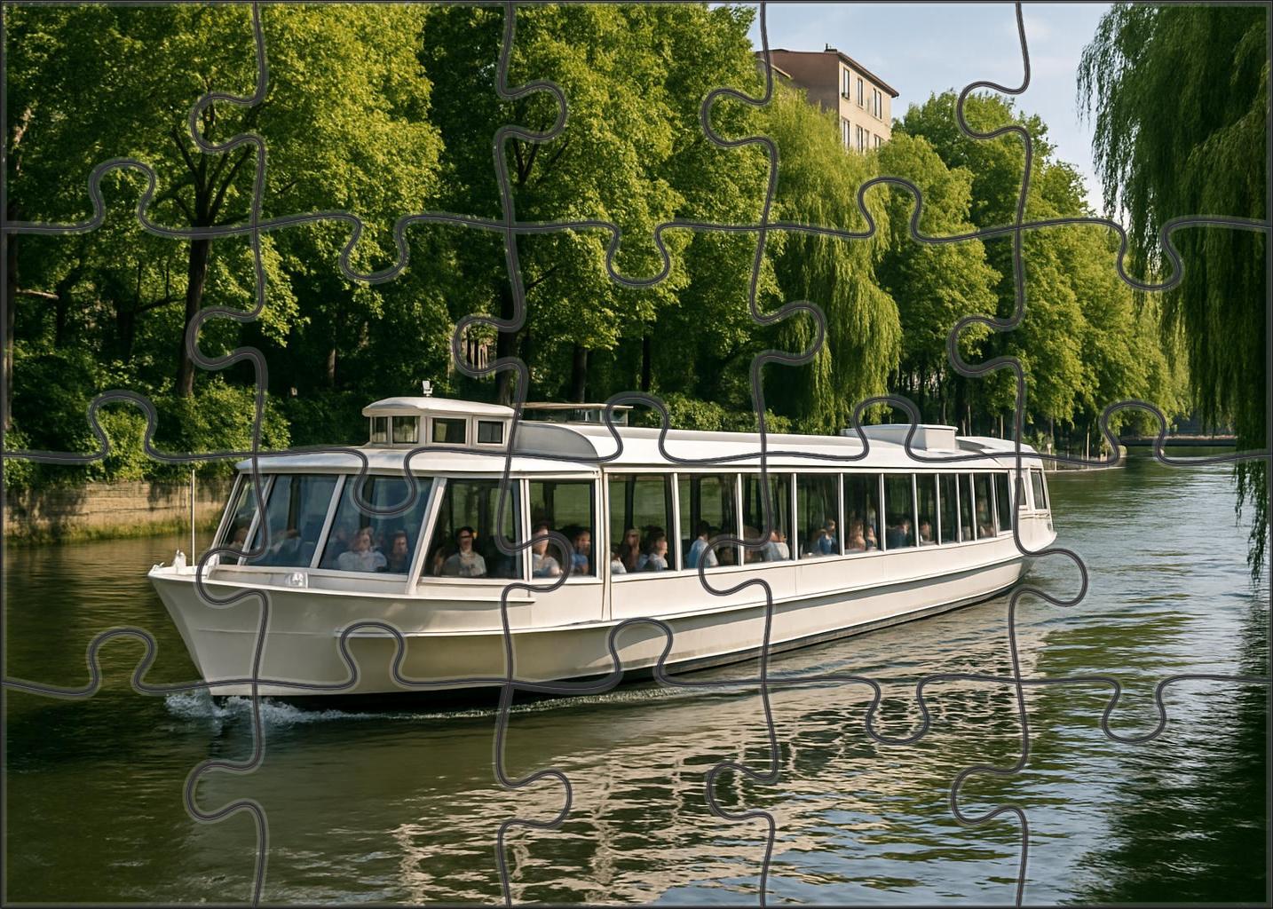 Hydrogen Fuel Cell River Cruiser Challenging Puzzles