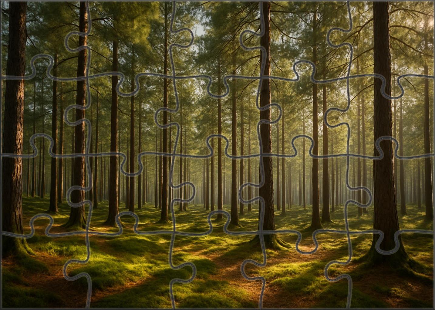 Whispering Pine Hollows Unique Puzzle Design