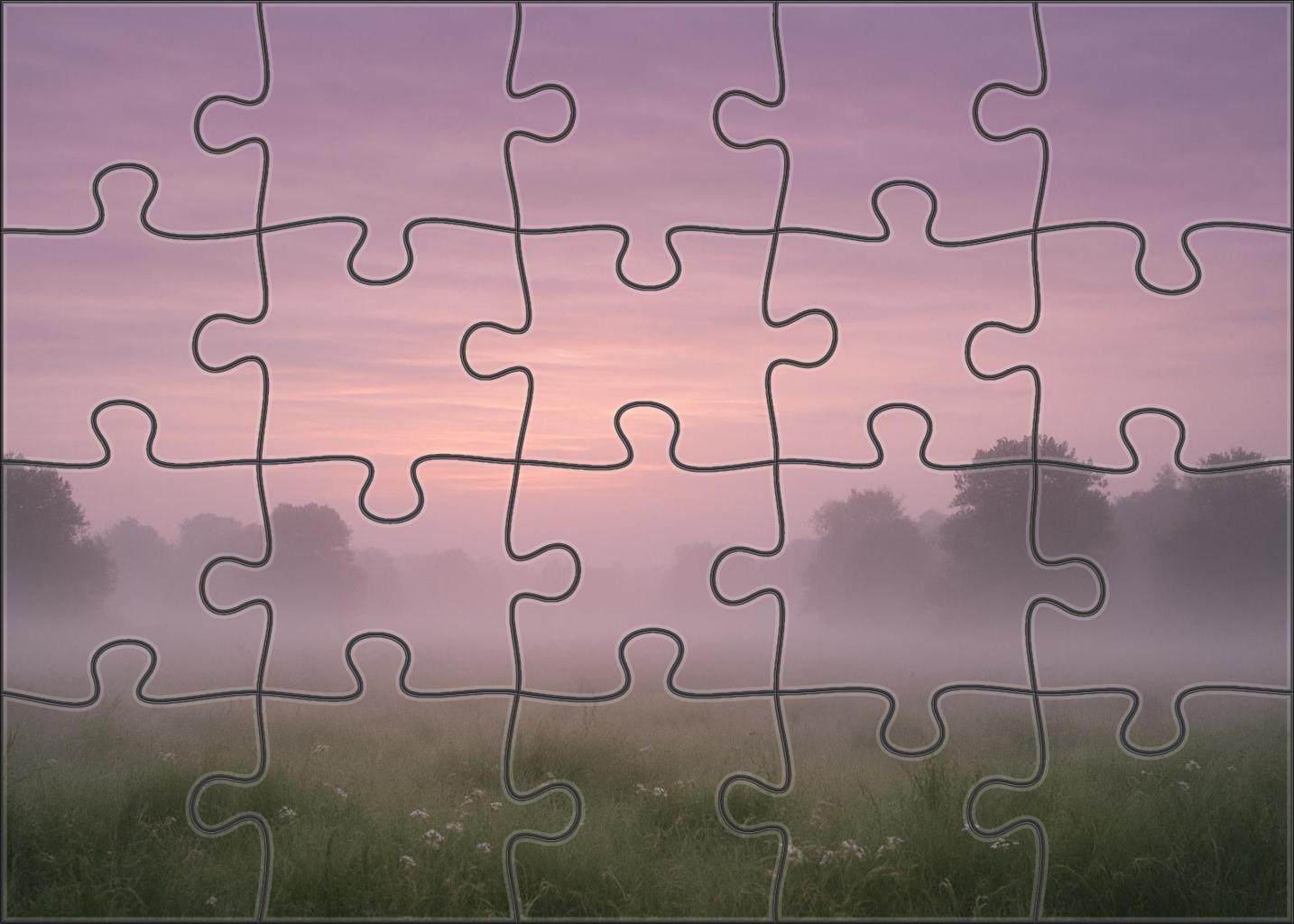 Misty Plum Glimmer Challenging Puzzles