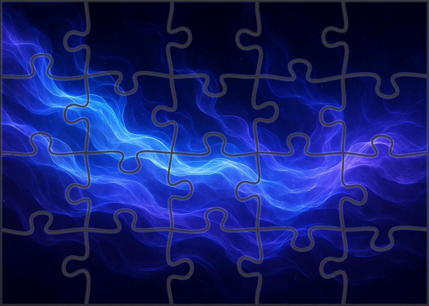 Luminous Plasma Wave 20 Piece Puzzle