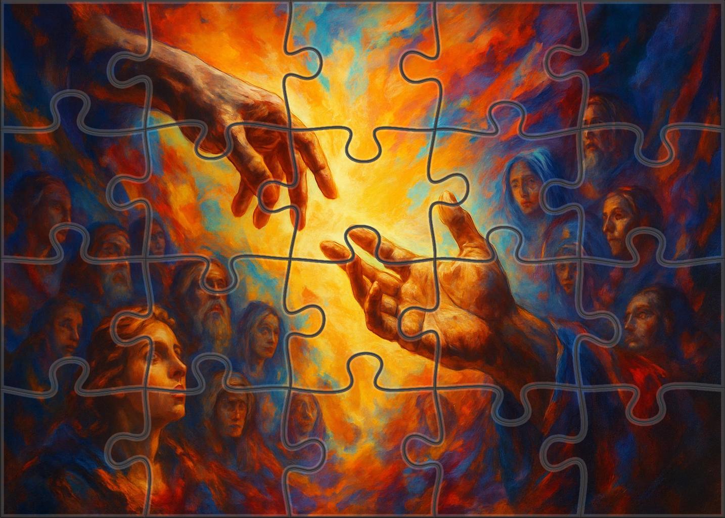 The Creation Of Adam Puzzle For Adults