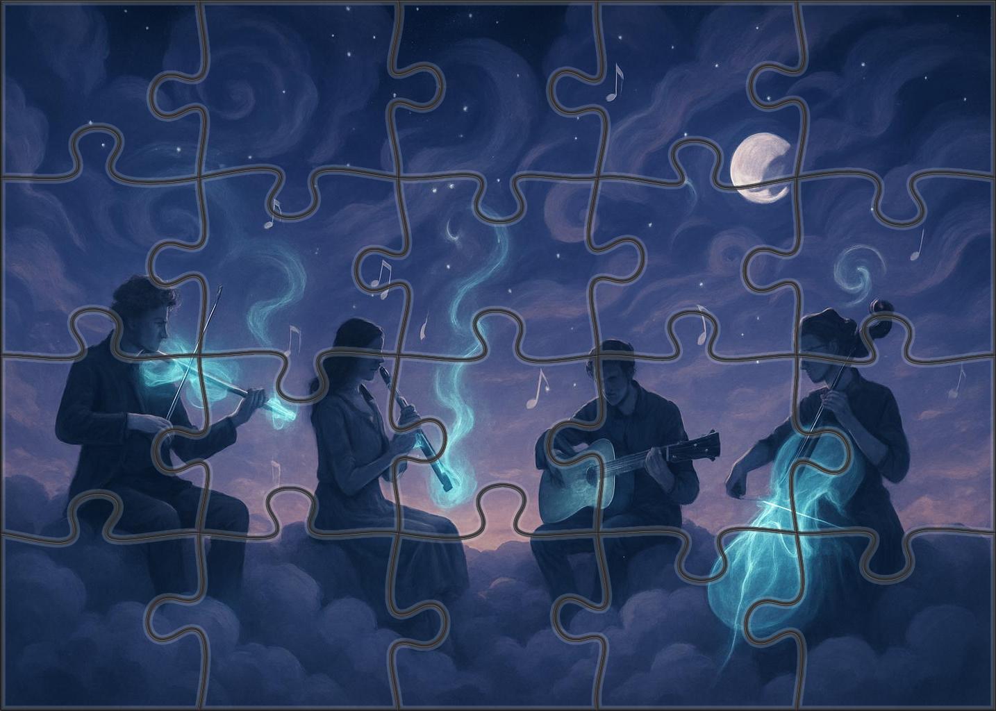 Cloudbound Orchestra In The Twilight Easy Puzzles
