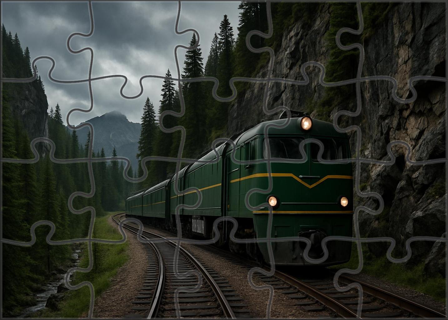 Mountain Express Diesel Puzzle Fun