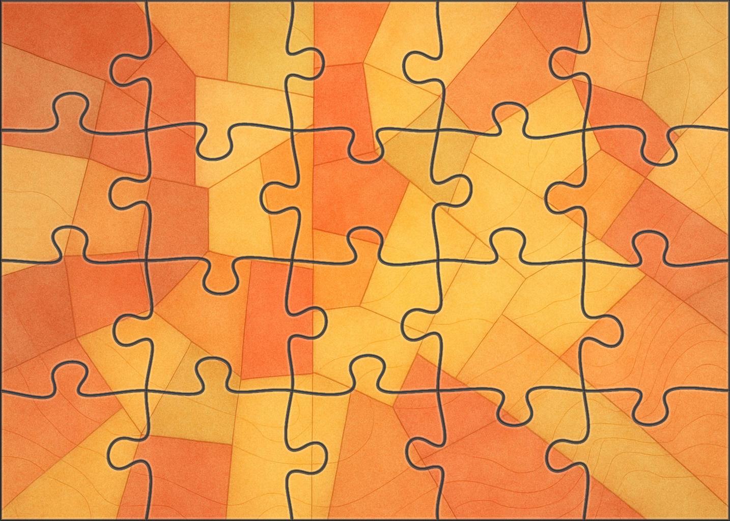 Historical Land Use Change Animation Frame Puzzle Collection
