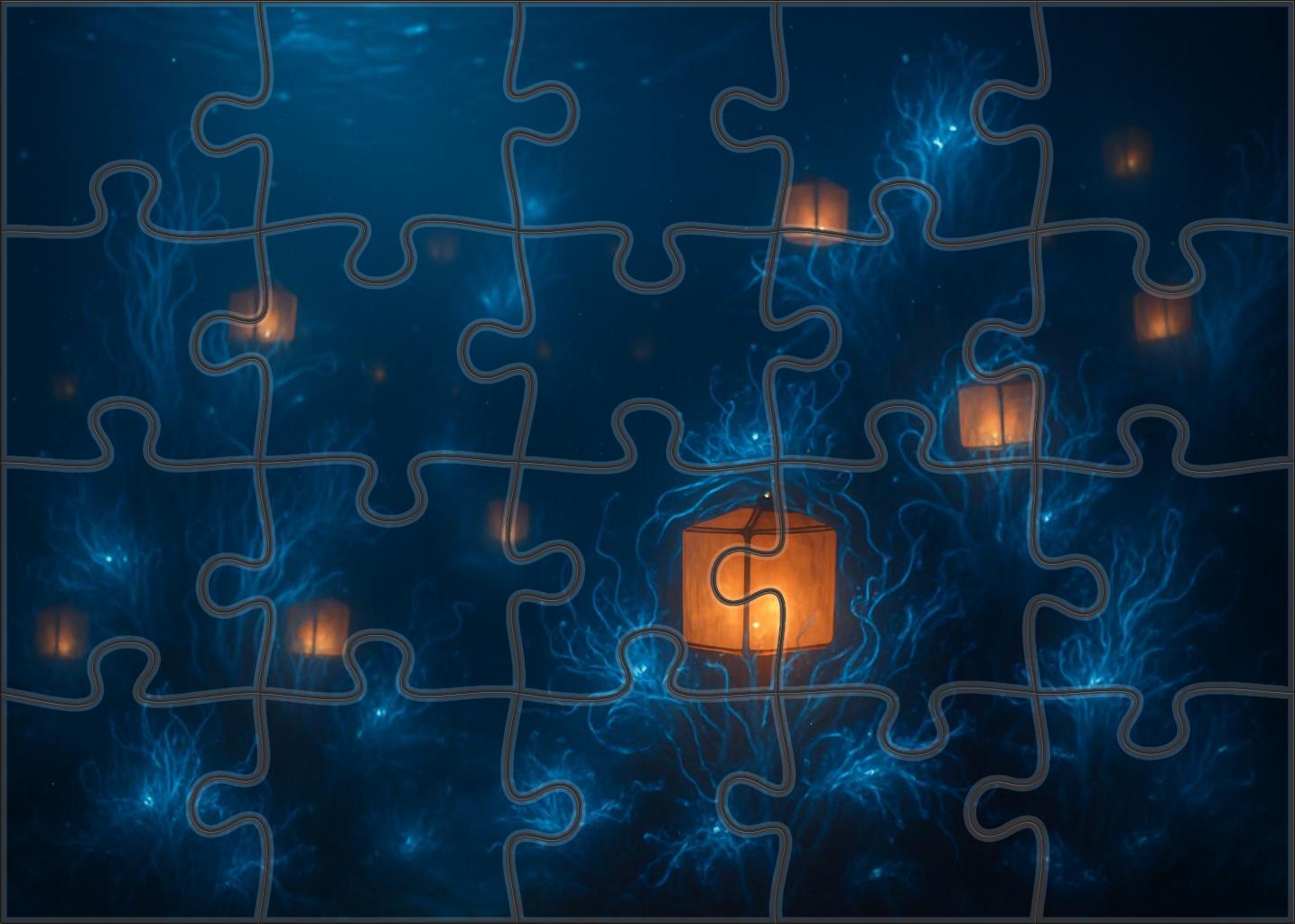 Whispering Lantern Reef 200 Piece Puzzle