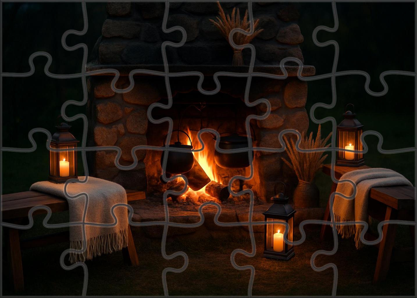 Harvest Hearth Gathering Puzzle Fun