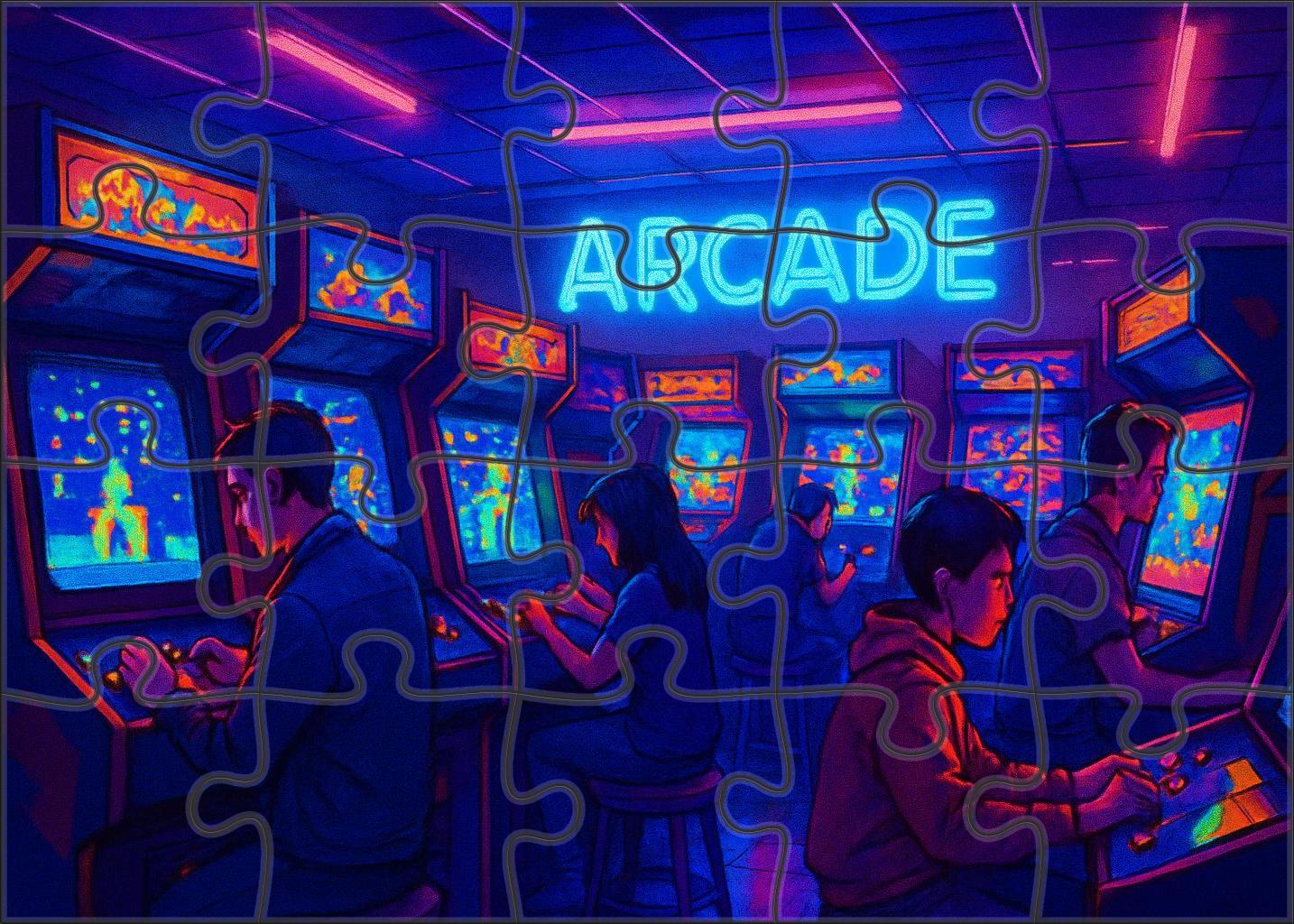 Retro Arcade Revival Classic Gaming With Modern Flair Puzzle Fun