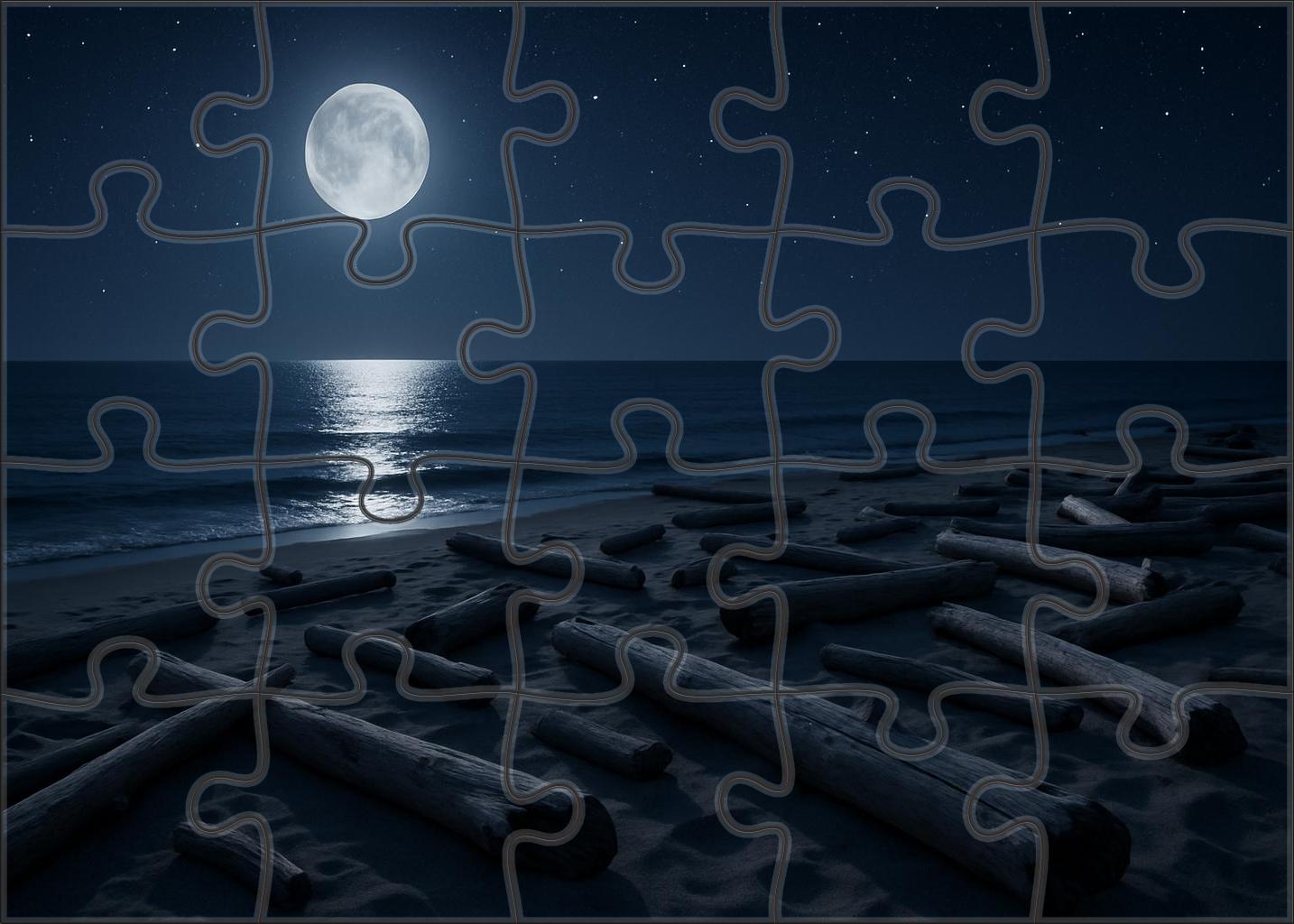 Moonlit Driftwood Bay Mini Puzzle