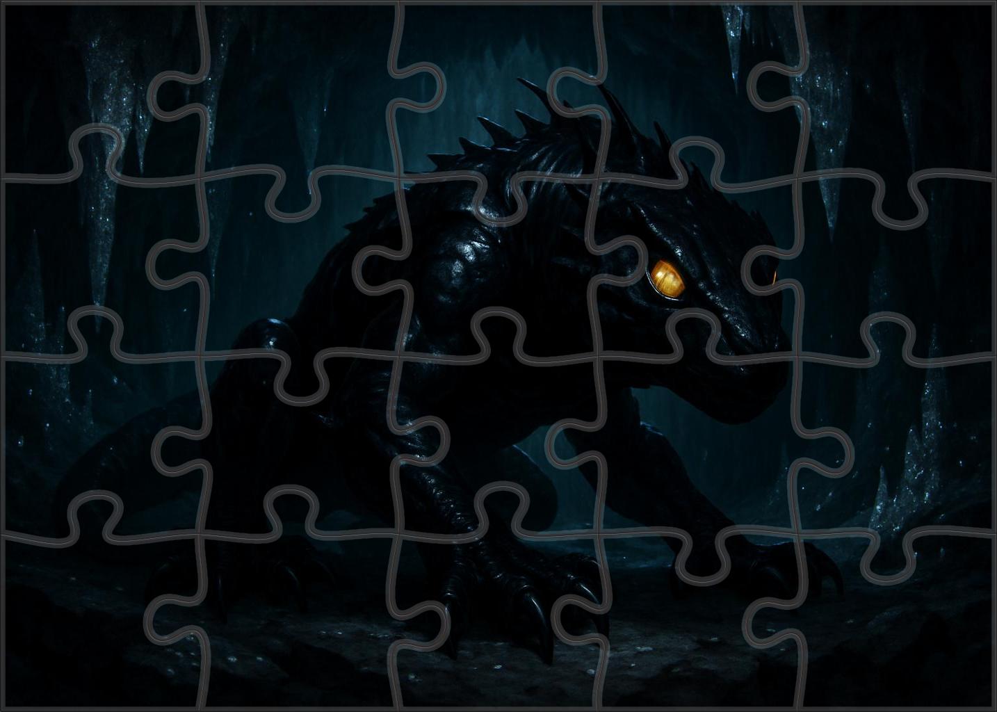 Ebonclaw Basilisk Unique Puzzle Design