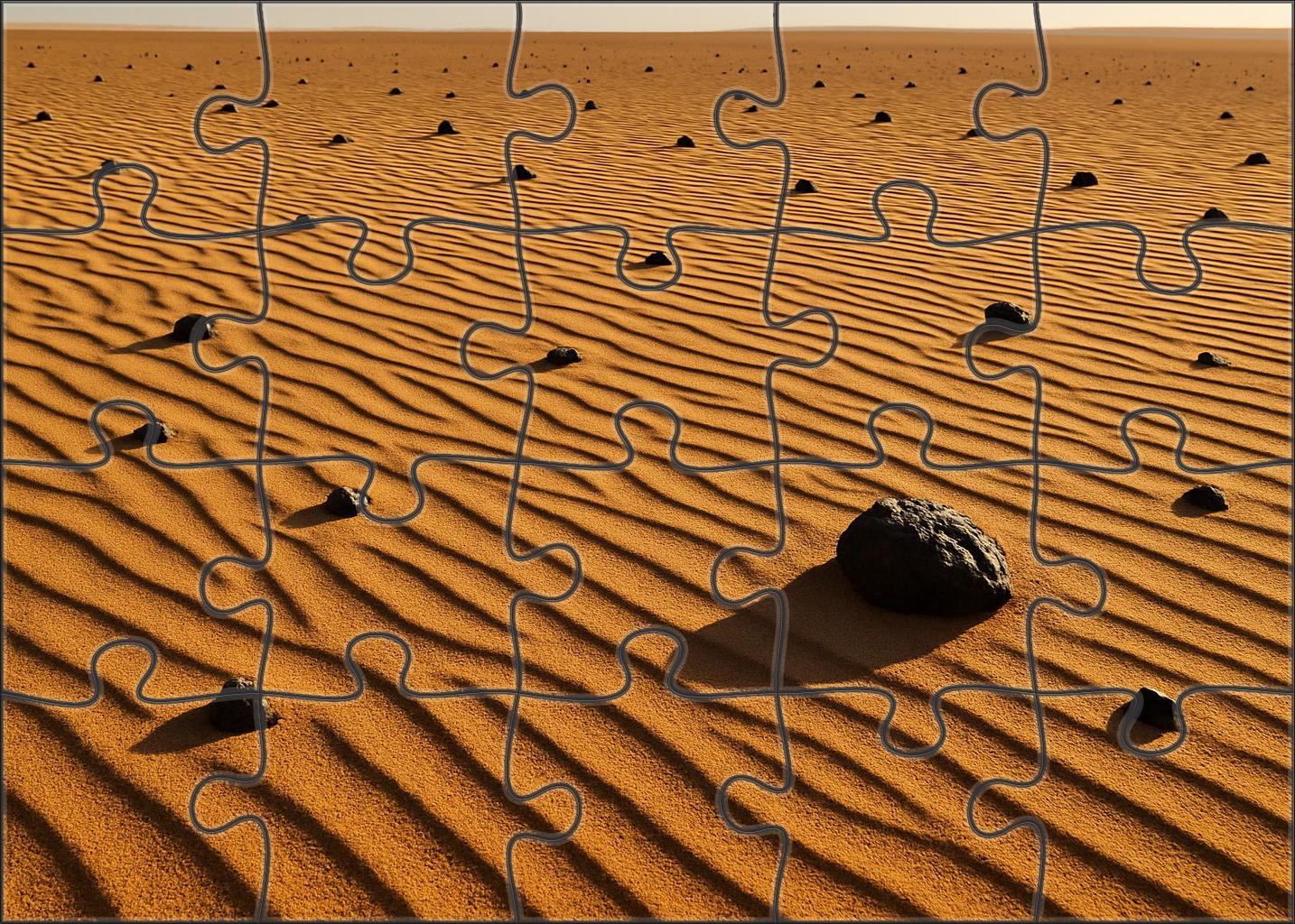 The Golden Ripple Plain 200 Piece Puzzle