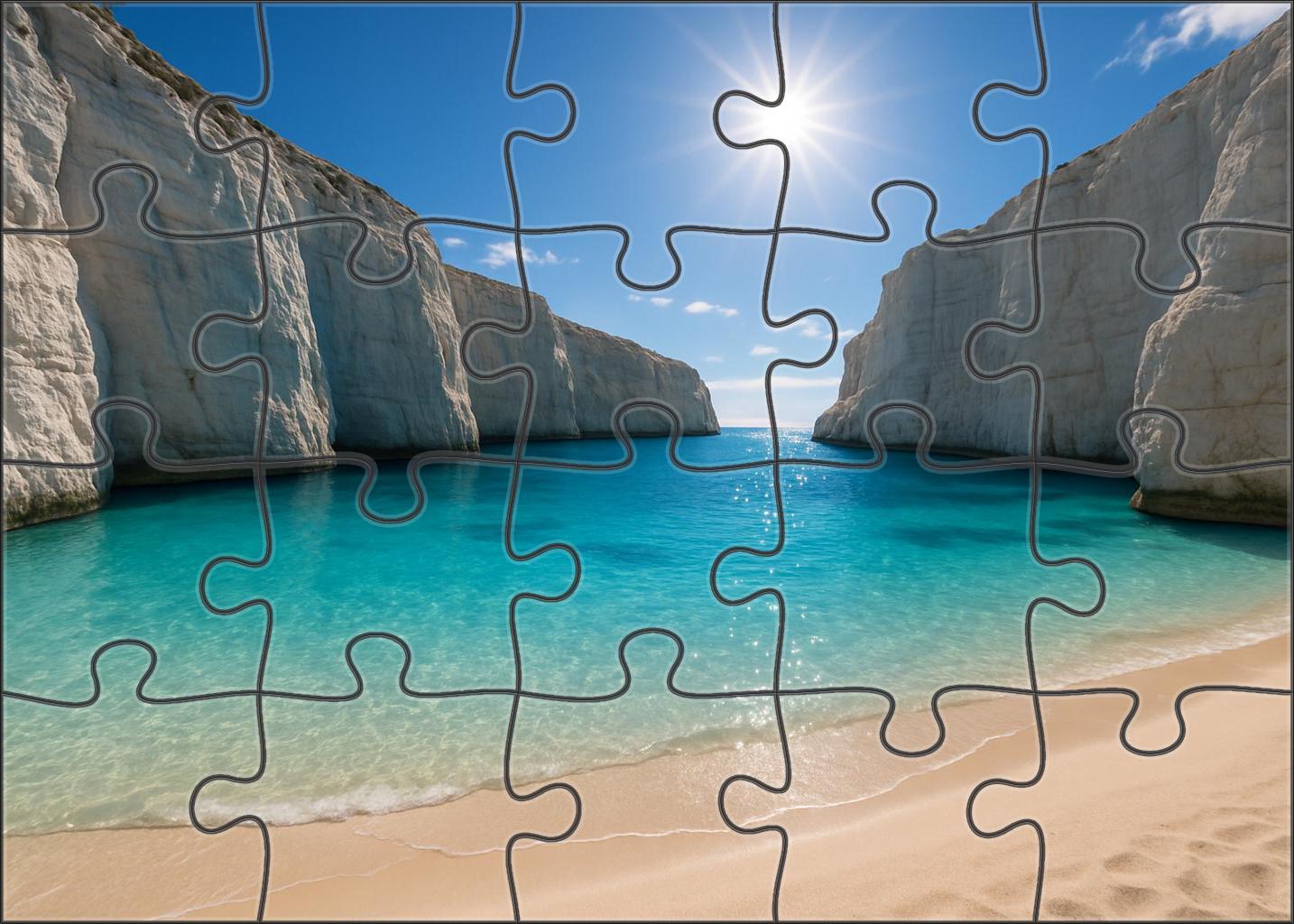 Crystal Lagoon Retreat Puzzle Challenge