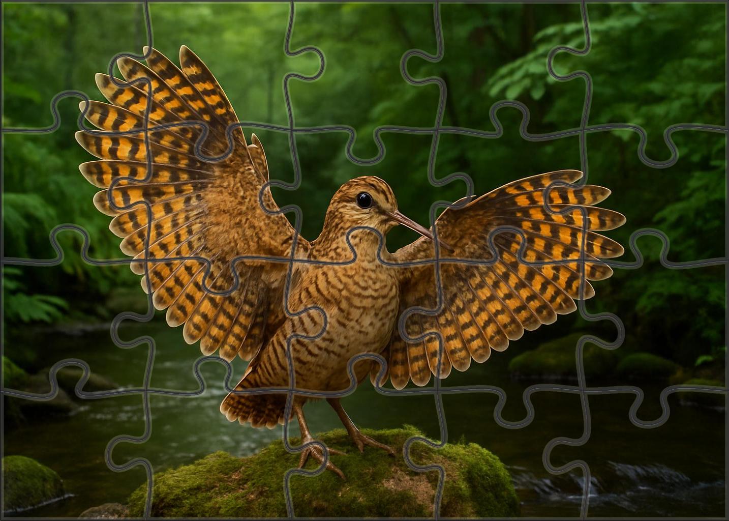 Sunbittern Patterned Dancer Of Riparian Forests Family Puzzles