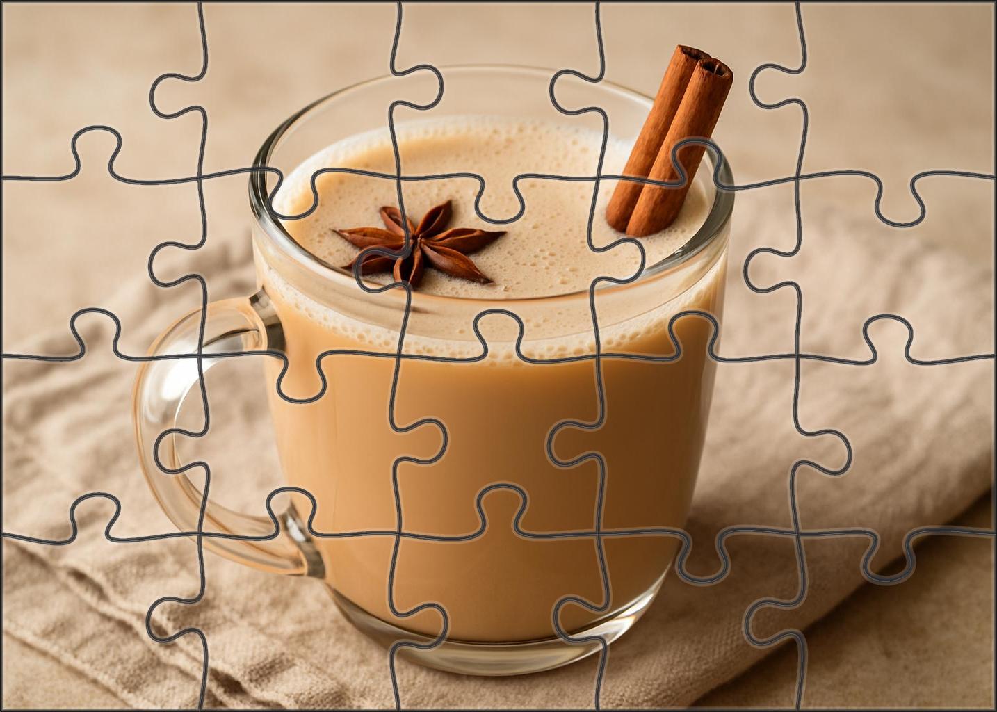 Golden Lantern Chai 300 Piece Puzzle